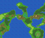 World Map - Final Fantasy (Pixel Remaster)