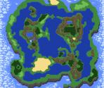 Overworld (Floating Continent) - Final Fantasy 3 (Pixel Remaster)