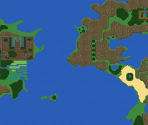 Overworld (Restored Surface) - Final Fantasy 3 (Pixel Remaster)