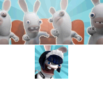 Save Icon and Banner - Rayman Raving Rabbids 2