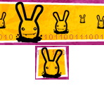 Save Icon and Banner - Rayman Raving Rabbids