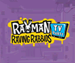 Wii Menu Icon and Banner - Rayman Raving Rabbids: TV Party