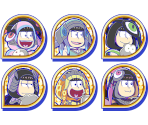 Set Icons (Almost All Soundtrack & Illustrations) - Osomatsu-san Hesokuri Wars: Battle of the NEETs