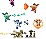 Mega Man DOS Weapons (MM9-Style) - Mega Man Customs