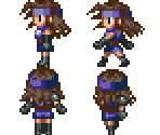 Characters (Overworld) - RPG Tsukuru 4 (JPN)