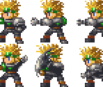 Characters (Battle) - RPG Tsukuru 4 (JPN)
