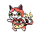 Jibanyan (Pokémon G/S/C-Style) - Yo-kai Watch Customs