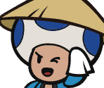 Toad (Oarsman) - Paper Mario: The Origami King