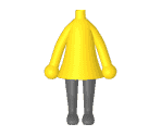 Idle (Female, Yellow) - My Nintendo Mii Stage