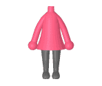 Idle (Female, Pink) - My Nintendo Mii Stage