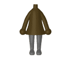 Idle (Female, Brown) - My Nintendo Mii Stage