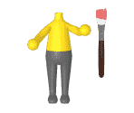 Painting (Male) - My Nintendo Mii Stage