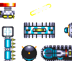 Death Egg Zone Objects - Sonic & Knuckles