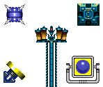 Stardust Speedway Bad Future Objects - Sonic the Hedgehog CD