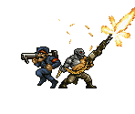 Mecha Allen & Morden Robot - Metal Slug Attack