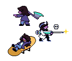 Susie (Light World, Expanded) - Deltarune Customs