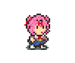 Natsuki (EarthBound-Style) - Doki Doki Literature Club! Customs