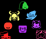 NPC Battle UI Icons (Lightners) - Deltarune Customs
