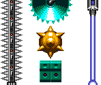Metallic Madness Present Objects - Sonic the Hedgehog CD