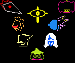 NPC Battle UI Icons (Darkners) - Deltarune Customs