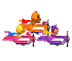 Non-Playable Characters (Foxy Fighters) - FNaF World
