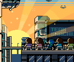 Rockman 20XX - Tatakae! Team Shachi (Ending Cutscene Recreation) - Mega Man Customs