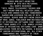Introduction Screens - Beavis & Butt-Head