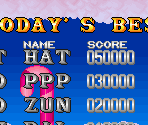 High Score & Blue's Items Screen - Blue's Journey / Raguy