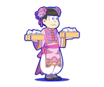 Todomatsu (China Clothes) - Osomatsu-san Hesokuri Wars: Battle of the NEETs