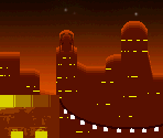 Title Screen/Sleighbell City Background - Christmas Time Heroes