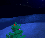 Holiday Hill Background - Christmas Time Heroes
