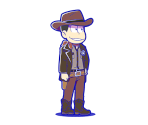 Osomatsu (Gunslinger) - Osomatsu-san Hesokuri Wars: Battle of the NEETs