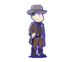 Karamatsu (Gunslinger) - Osomatsu-san Hesokuri Wars: Battle of the NEETs
