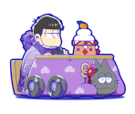 Ichimatsu (Iyami Kart) - Osomatsu-san Hesokuri Wars: Battle of the NEETs