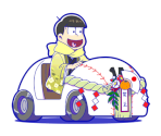 Jyushimatsu (Iyami Kart) - Osomatsu-san Hesokuri Wars: Battle of the NEETs