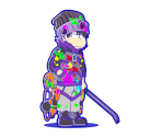 Ichimatsu (Color Gang) - Osomatsu-san Hesokuri Wars: Battle of the NEETs