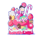 Todomatsu (Parade) - Osomatsu-san Hesokuri Wars: Battle of the NEETs