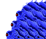 Blue Worm - Baraduke