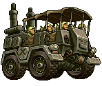 Wheeled Iron Cab - Metal Slug Customs