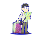 Choromatsu (Travel) - Osomatsu-san Hesokuri Wars: Battle of the NEETs