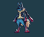 Mega Lucario - Pokémon Art Academy