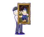 Karamatsu (Exhibition Paintings) - Osomatsu-san Hesokuri Wars: Battle of the NEETs