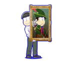 Choromatsu (Exhibition Paintings) - Osomatsu-san Hesokuri Wars: Battle of the NEETs