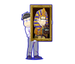 Ichimatsu (Exhibition Paintings) - Osomatsu-san Hesokuri Wars: Battle of the NEETs