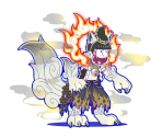 Jyushimatsu (Youkai: Darkness) - Osomatsu-san Hesokuri Wars: Battle of the NEETs