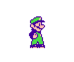 Luigi (Zelda 2-Style) - Mario Customs