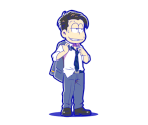 Akashika Ozo (Denki Mystery) - Osomatsu-san Hesokuri Wars: Battle of the NEETs