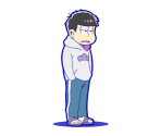 Ichimatsu (Grey Hoodie) - Osomatsu-san Hesokuri Wars: Battle of the NEETs