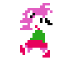 Amy Rose (Classic, Mickey Mousecapade-Style) - Sonic the Hedgehog Customs