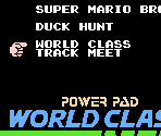 Game Selection - Super Mario Bros. / Duck Hunt / World Class Track Meet